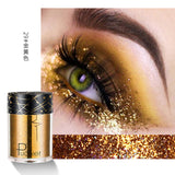New Glitter Eye Shadow Professional Makeup Monochrome Shining Eyeshadow Universal Party Cosmetic Palete Paleta De Sombra TSLM2