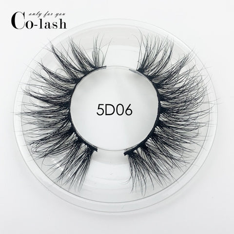 Colash Custom box Mink Eyelashes Thick Natural Long False Eyelashes High Volume Mink Lashes Soft Dramatic Eye lashes New Makeup