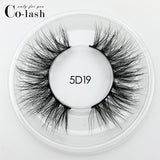 Colash Custom box Mink Eyelashes Thick Natural Long False Eyelashes High Volume Mink Lashes Soft Dramatic Eye lashes New Makeup