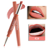 20 color lip makeup lipstick lip liner waterproof long-lasting red lip pencil lipstick nude makeup ladies cosmetics