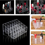 24 Grids Acrylic Lipstick Holder Cosmetics Multi-layer Box Make Up Tools Kit Beauty Accessories Display Kit