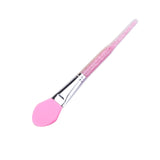 ELECOOL 2/1PCS Professional Silicone Face Mask Stirring Brush Soft Mask Mud Mixing Brush Makeup Tools for Women Face Skin Care