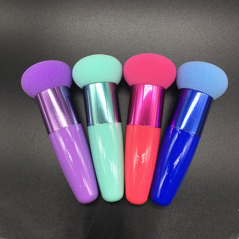 1 Pc Women Cosmetic Cream Foundation Make Up Cosmetic Makeup Brushes Liquid Sponge Brush Optional Color XYR