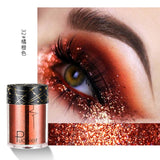 New Glitter Eye Shadow Professional Makeup Monochrome Shining Eyeshadow Universal Party Cosmetic Palete Paleta De Sombra TSLM2