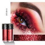 New Glitter Eye Shadow Professional Makeup Monochrome Shining Eyeshadow Universal Party Cosmetic Palete Paleta De Sombra TSLM2