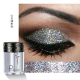 New Glitter Eye Shadow Professional Makeup Monochrome Shining Eyeshadow Universal Party Cosmetic Palete Paleta De Sombra TSLM2