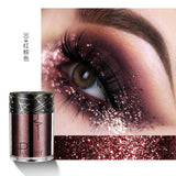 New Glitter Eye Shadow Professional Makeup Monochrome Shining Eyeshadow Universal Party Cosmetic Palete Paleta De Sombra TSLM2