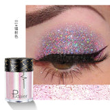 New Glitter Eye Shadow Professional Makeup Monochrome Shining Eyeshadow Universal Party Cosmetic Palete Paleta De Sombra TSLM2