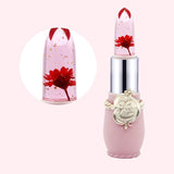 Waterproof Transparent Flower Jelly Lipstick Temperature Change Color Lip Balm Long Lasting Moisturizer Lip Cosmetic Makeup Tool