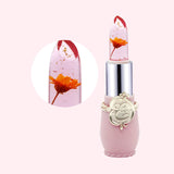 Waterproof Transparent Flower Jelly Lipstick Temperature Change Color Lip Balm Long Lasting Moisturizer Lip Cosmetic Makeup Tool