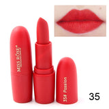 Makeup Lipstick Professional Matte Lipsticks Waterproof Long Lasting Gloss Lips Sexy Makeup Matte Lipsticks Beauty Makeup Tools