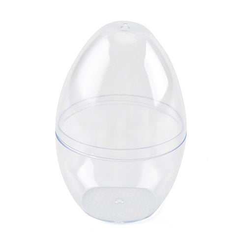 1pc Stand Storage Box Cosmetic Egg Puff Case holder Accessorie  Egg Shaped Transparent Empty Makeup Sponge Shaper Puff Holder