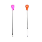 Pink Permanent Makeup Eyebrow Tattoo Microblading Ink Mixer Pigment Mixing Stirring Rods Sticks Body Art Accessories