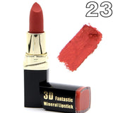 Miss Rose brand batom 24color Nude Matte lipstick Matte Velvet Lipstick Beauty Red Lips batom Cosmetic long-lasting makeup