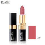 IMAGIC new 12 color lip makeup cream lipstick waterproof lasting light color sexy red lipstick beauty matte eyeliner lipstick