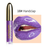 Lips Makeup Gloss Magic Lipstick Glitter Lip Black Purple Blue Gold Long Lasting Make Up Waterproof Metallic Liquid Lipsticks