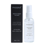 PHOERA 50ml Makeup Setting Spray Moisturizing Long Lasting Foundation Fixer Matte Finishing Setting Spray Cosmetic  TSLM1