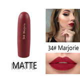 MISS ROSE Lipstick Matte  Waterproof Nutritious  25 Colors Easy to Wear Lipstick Long Lasting Lips Makeup kyliejenner lipstick