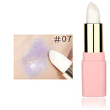 LULAA Colorful Glitter Metallic Lipstick Long Lasting Shiny Highlighter Waterproof Lip Stick Waterproof Makeup Cosmetic Lipstick