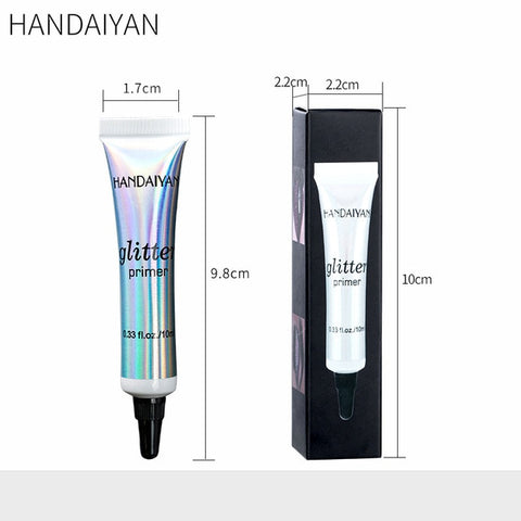 HANDAIYAN new eye Glitter Primer Sequined Primer Eye Makeup Cream Waterproof Sequin Glitter Eyeshadow Glue Korean Cosmetics