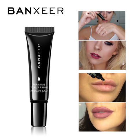 Original BANXEER Primer 24K Gold Infused Beauty Oil Face Lips Make Up Base Moisturizer Easy to Absorb Face Makeup Primer