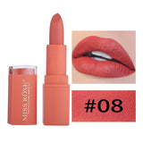 Miss Rose Matte Lipstick Waterproof Lip Makeup Korean Cosmetics Long Lasting Nude Lip Stick Pigment rouge a levre maquillage