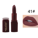 Miss Rose Matte Lipstick Waterproof Lip Makeup Korean Cosmetics Long Lasting Nude Lip Stick Pigment rouge a levre maquillage